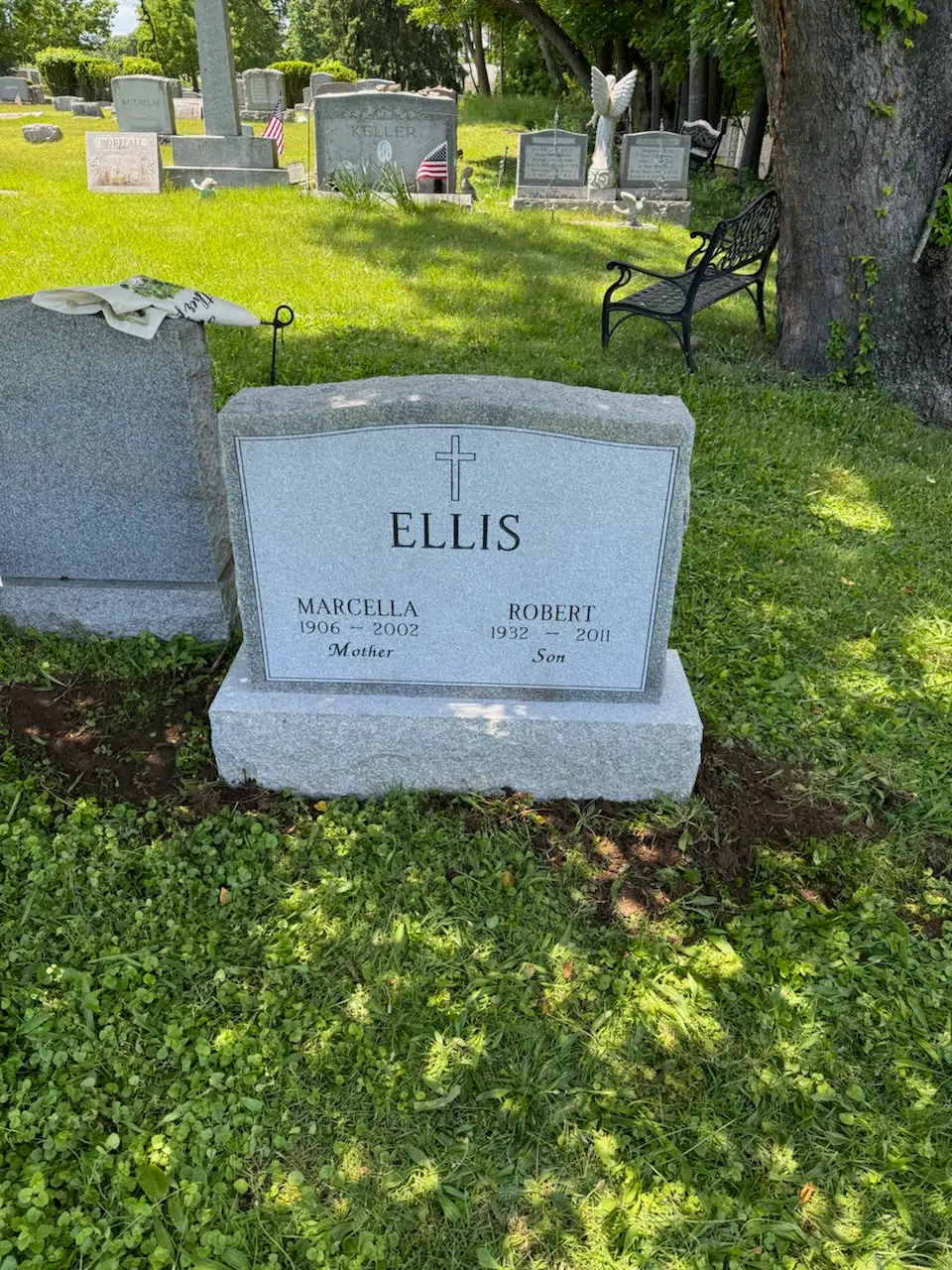 Granite Flat Headstone / Marker hand-carved by Flat Marker Prices in NJ — image 4